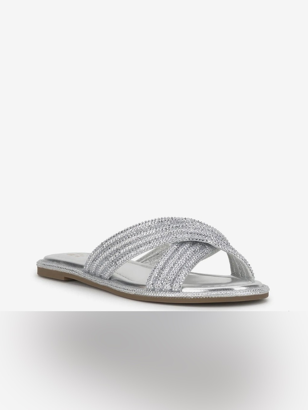 Mix no 6 Silver Sparkly Sashie Sandal Size US 9 Brand new